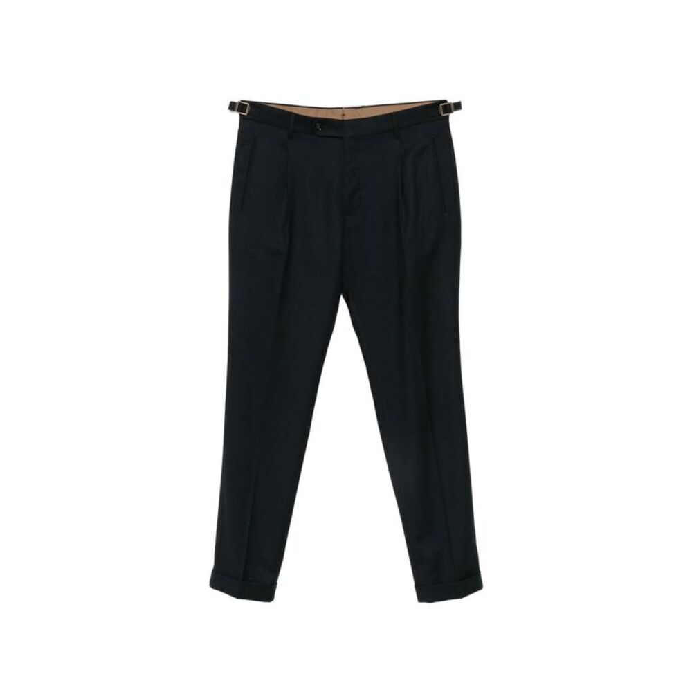 Berwich Blue Trousers - Regular & Straight-Leg Trousers Men